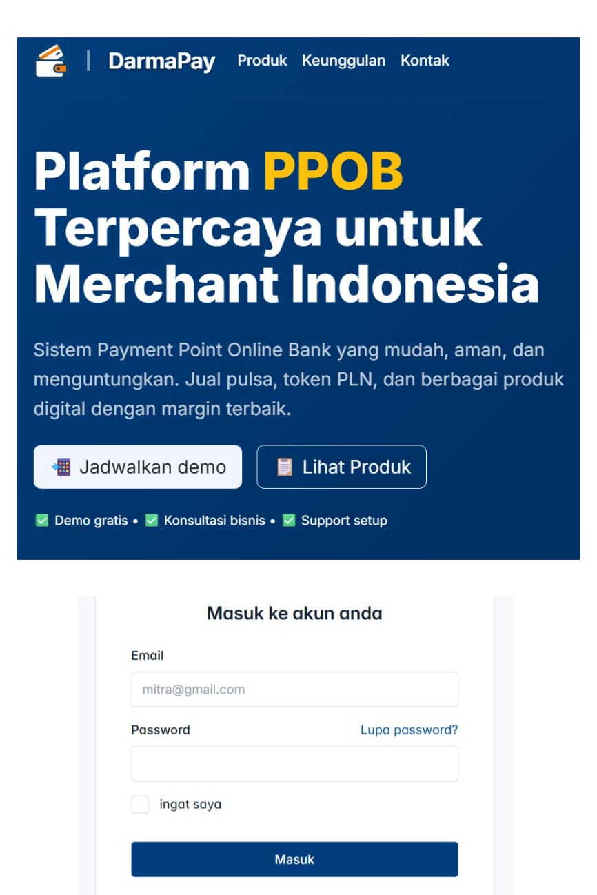 Sistem Pembayaran Tagihan Online